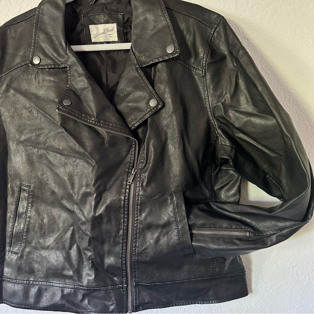 Universal Thread Pleather Moto Jacket - image 4